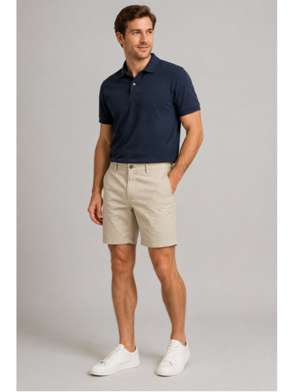 Duck Head Men’s Performance Chino Shorts Beige Size 36